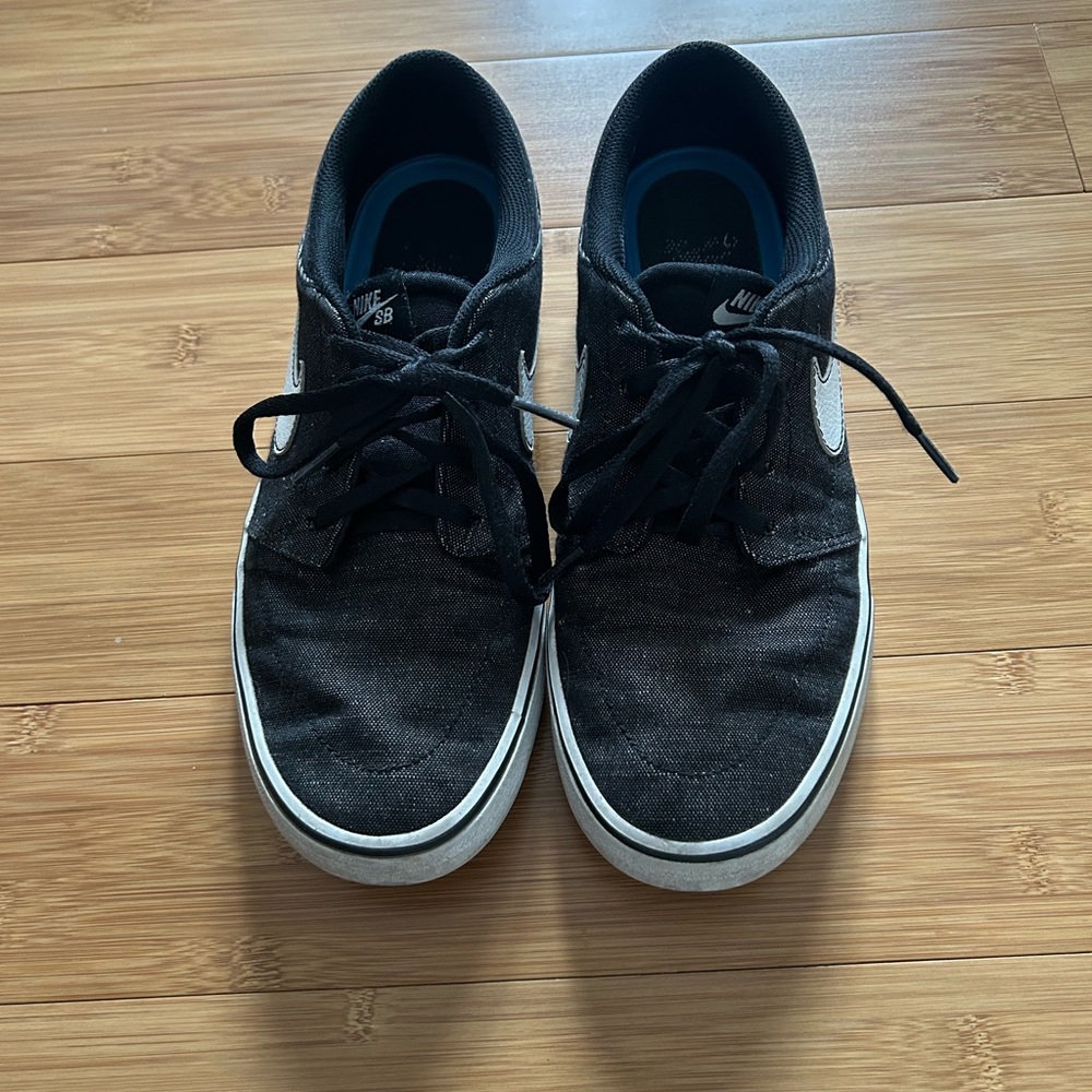 Nike Black and White SB Sneakers